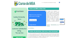 Desktop Screenshot of cursodemba.com